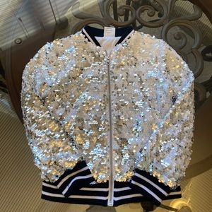 Girls Sequin Jacket